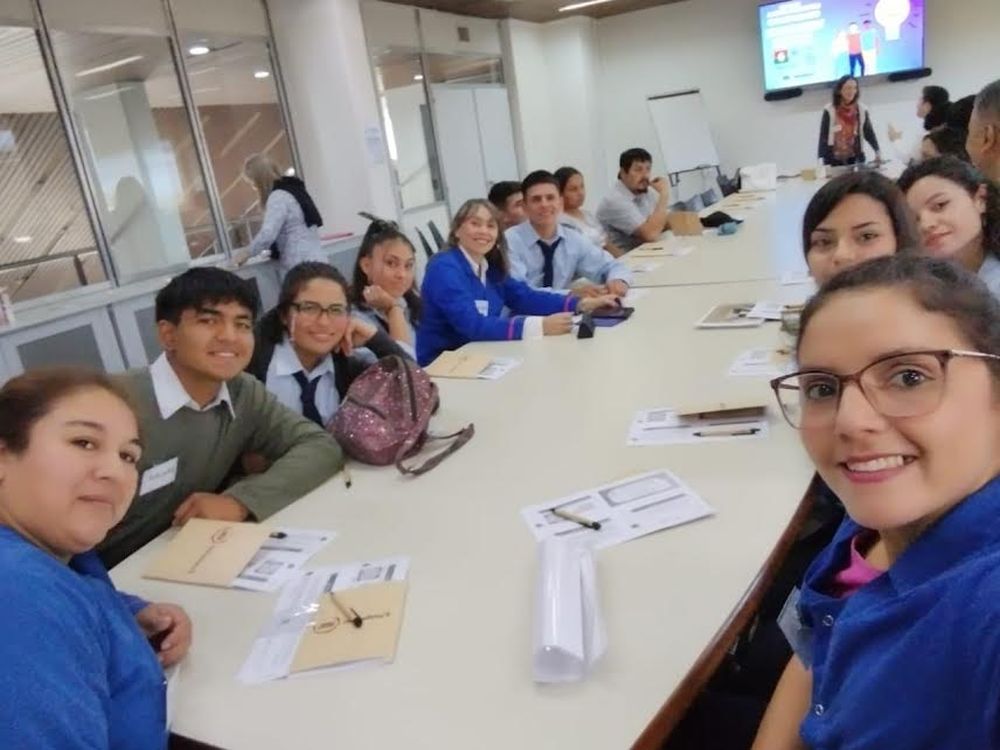 Alumnos de El Alto participaron de la capacitación dictada por la empresa Loma Negra