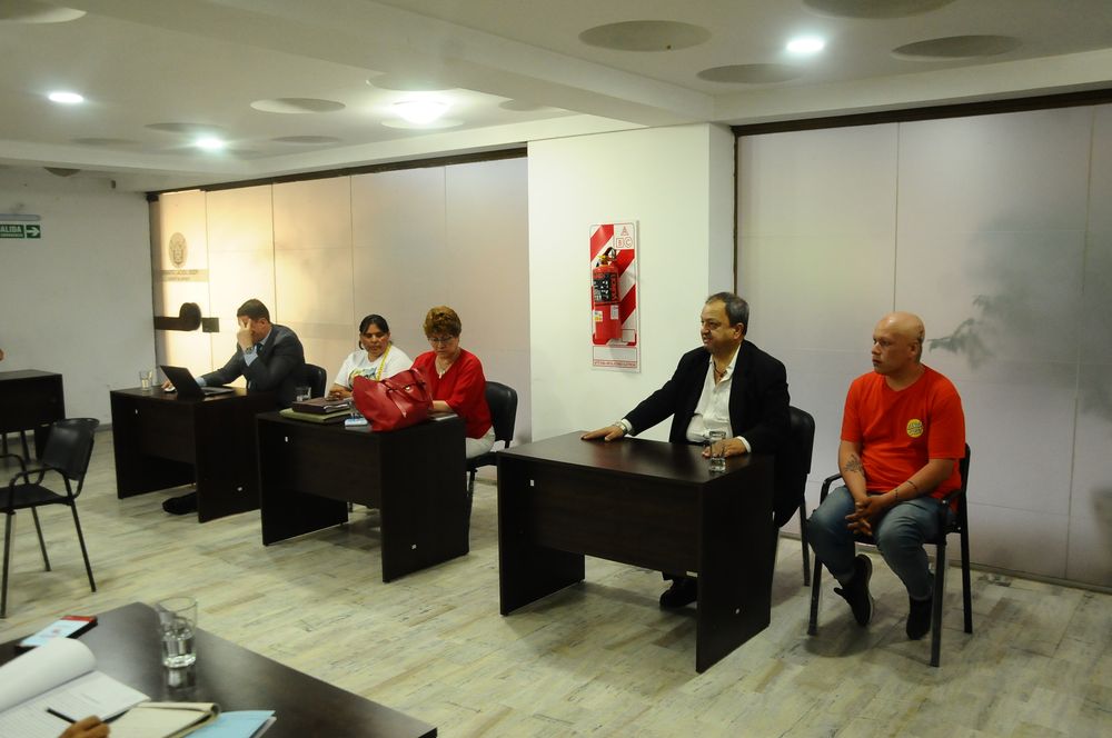 Juicio. Ceballos antes de escuchar el veredicto por el accidente fatal.&nbsp;