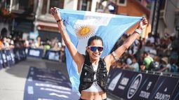 Anabel Oviedo brilló en Francia: logró el 3.er puesto en su categoría en la OCC Mont Blanc