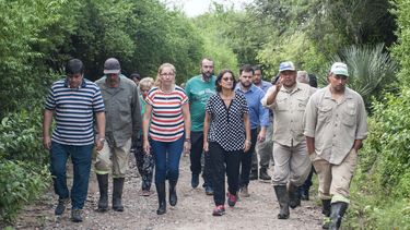 corpacci sigue recorriendo las zonas afectadas en el interior