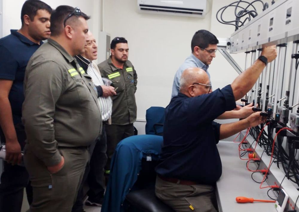 Empleados de EC Sapem en Santiago del Estero.&nbsp;