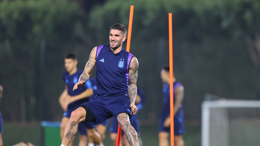 los jugadores argentinos se expresaron en las redes previo a la final del mundial
