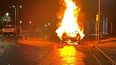 se incendio un automovil en la capital se incendio un automovil en la capital
