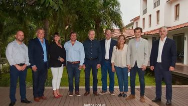 La mesa de JPC, sobre las elecciones.&nbsp;