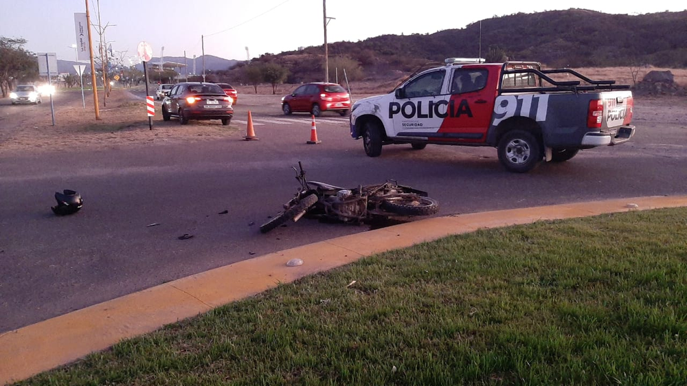Temprano. Accidente en la Avenida Recalde.&nbsp;
