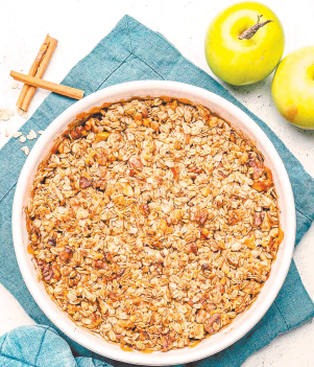 De manzana con avena De manzana con avena