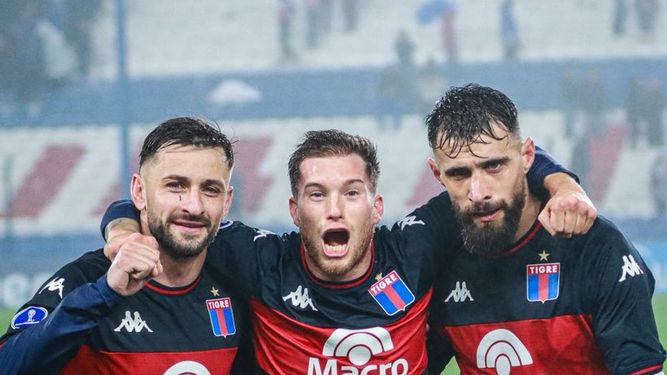 Victoria de Tigre en  la Copa Sudamericana