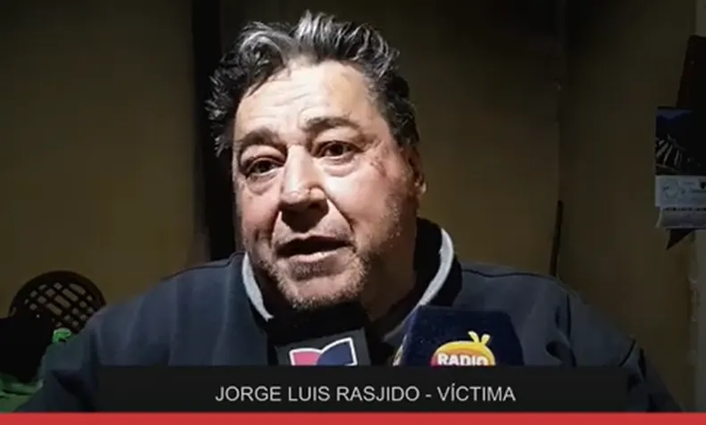 Rasjido sostuvo estar en situación de calle.