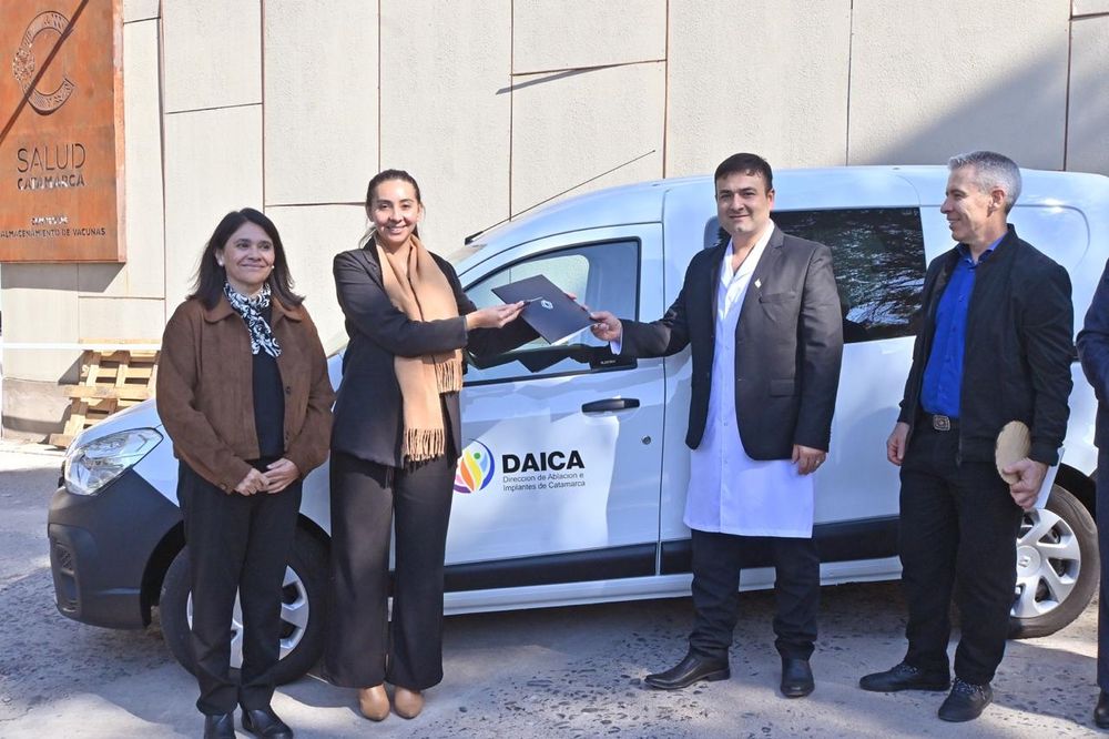 Día Nacional de Donación de órganos la DAICArecibió un móvil para traslados (3)