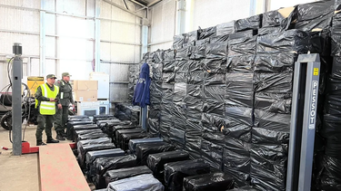 La Aduana destruyó 4 millones de cigarrillos falsificados