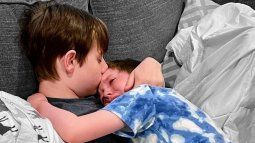 El abrazo que conmueve al mundo.&nbsp;