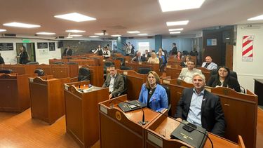 La opisición cargó contra los diputados del oficialismo por no permitir el debate.&nbsp;