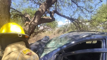 una mujer fallecio en un siniestro vial en santa maria