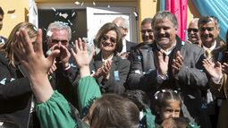 Corpacci inauguró un nuevo edificio escolar