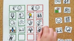 Promueven el uso de pictogramas como apoyo visual Promueven el uso de pictogramas como apoyo visual