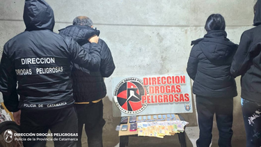 tres detenidos tras un allanamiento por narcomenudeo en el norte de la capital
