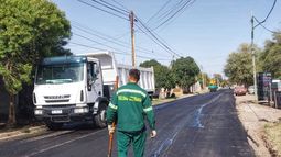 Vialidad Provincial y el municipio avanzan con el Plan de Asfaltado en Valle Viejo
