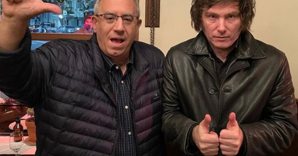 Carlos Maslatón y Javier Milei.
