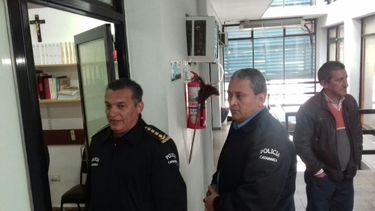 Camarógrafo: el jefe de Policía presentó registros fílmicos