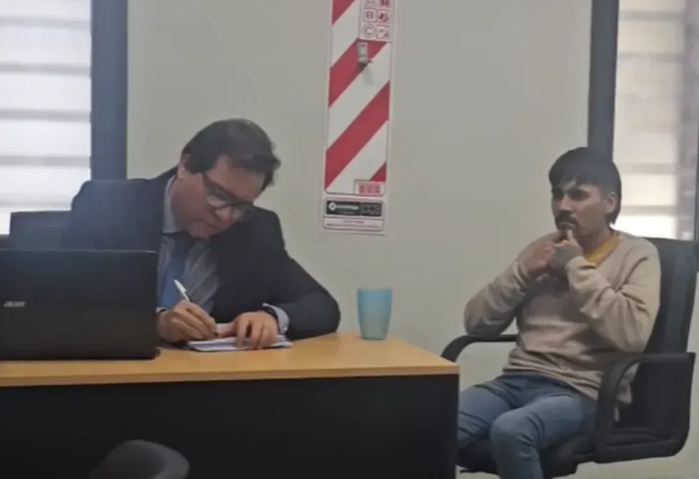 Culpable. Enzo Ortiz, condenado a seis años y seis meses de prisión.
