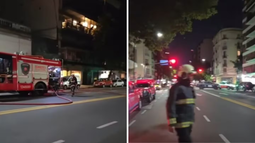 Incendio en un edificio de 10 pisos dejó una mujer muerta y cinco heridos Incendio en un edificio de 10 pisos dejó una mujer muerta y cinco heridos