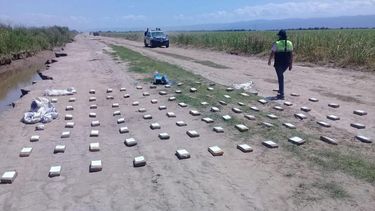 Tiraron 273 kilos de marihuana cerca del límite con Catamarca