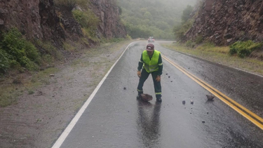 por lluvias, transitar con precaucion en rutas provinciales