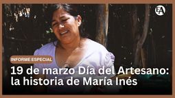 19 de marzo Día del Artesano: la historia de María Inés