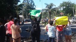Cortaron la ruta pidiendo que detengan a presunto abusador