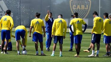 Charla. Battaglia quiere cerrar bien el año para el xeneize.