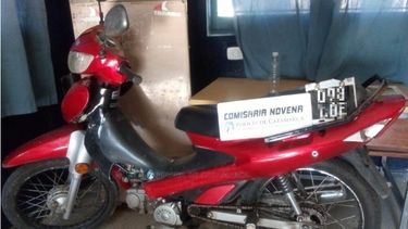 Dos aprehendidos tras robar una moto