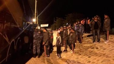 Hallaron a tres barras de San Martín en el colectivo de los jugadores