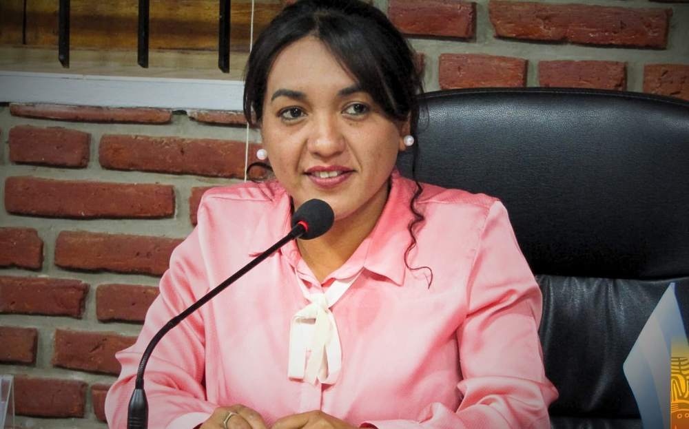 Concejal de Santa María, Ivana María Belén González.