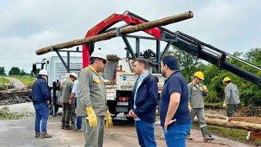Continúan los operativos por  el temporal en  el Este provincial