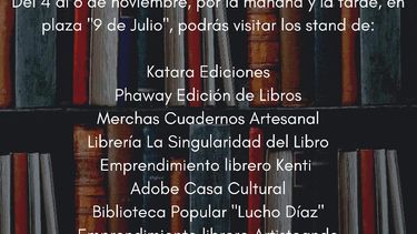 Con Espacio Librero, se inicia la 4ta. Feria del Libro de Andalgalá