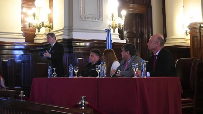 Horacio Rosatti, en la inauguración