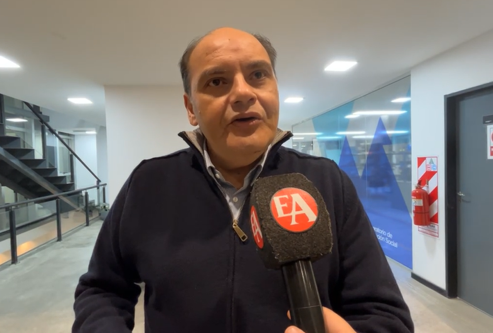 Intendente de la Capital. Gustavo Saadi.