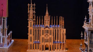 ensayos arquitectonicos: maquetas de sergio valdez en la casa de la cultura