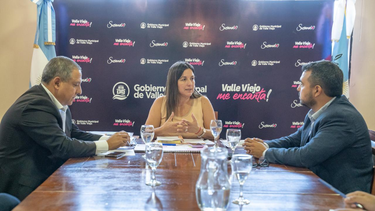 valle viejo afianza el trabajo articulado con el gobierno provincial